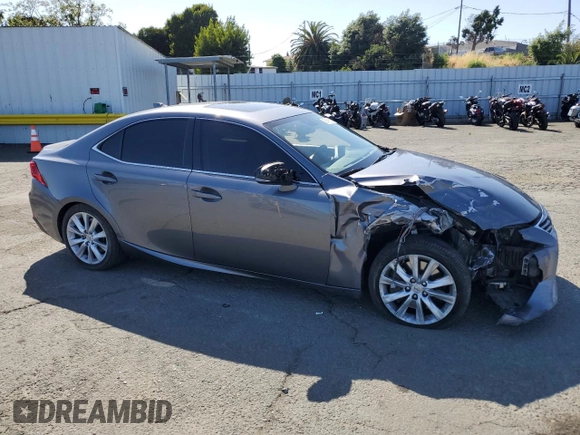 2016 Lexus IS 200t with VIN JTHBA1D26G5036939, listed as a Copart auction lot 58451515 with 84,049 mi miles and Salvage title. Bid and sale history available at DreamBid. Image 4.