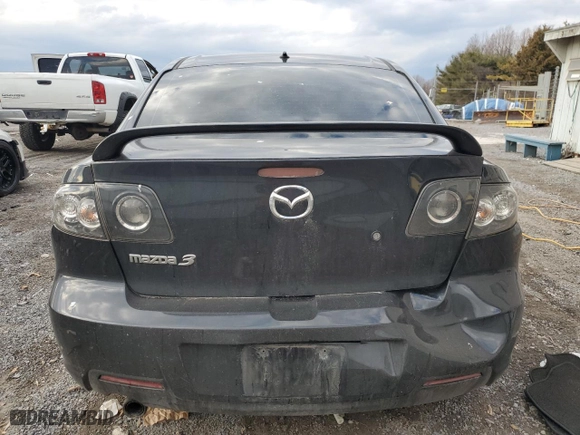2007 Mazda Mazda3 s Touring with VIN JM1BK323771715471, listed as a Copart auction lot 46475225 with 253,571 mi miles and Salvage Title. Bid and sale history available at carsss.com. Image 6.
