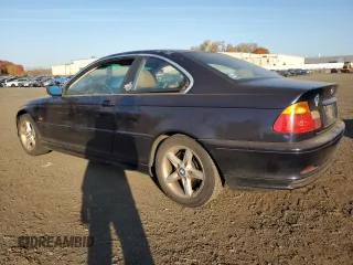 2003 BMW 3 Series 325Ci with VIN WBABN33433PC99425, listed as a Copart auction lot 76790314 with 0 mi miles and Salvage Title. Bid and sale history available at carsss.com. Image 2.