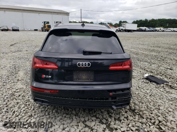 2020 Audi SQ5 Premium Plus with VIN WA1B4AFY1L2047203, listed as a Copart auction lot 65853683 with 20,073 mi miles. Bid and sale history available at carsss.com. Image 6.