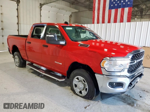 2024 Ram 2500 Big Horn с VIN 3C6UR5DJ2RG342489, выставлен на аукционе Copart как лот 61236325 с пробегом 5 948 миль миль и Чистый • Clean title. История ставок и продаж доступна на DreamBid. Изображение 4.