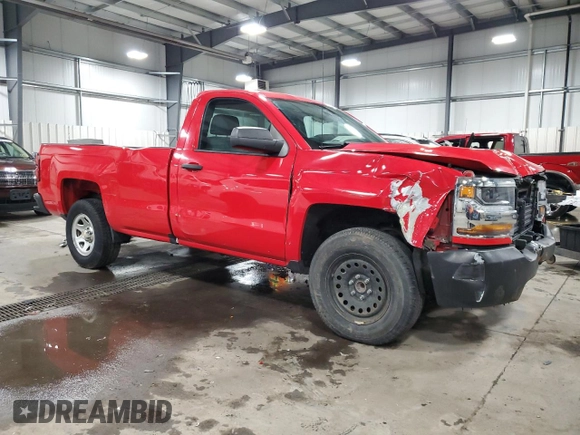 2017 Chevrolet Silverado 1500 LS with VIN 1GCNCNEH6HZ106808, listed as a Copart auction lot 49809995 with 161,380 mi miles and Salvage Title. Bid and sale history available at carsss.com. Image 4.