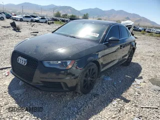 2015 Audi A3 2.0 TDI Premium Plus with VIN WAUCJGFF6F1048195, listed as a Copart auction lot 69325694 with 90,858 mi miles and Salvage Title. Bid and sale history available at carsss.com. Image 1.