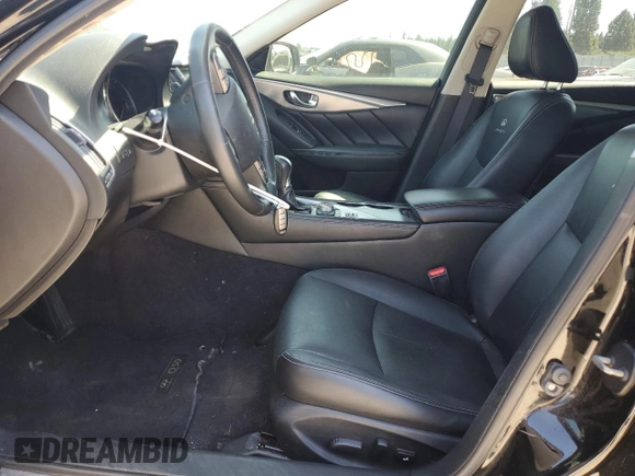 2014 Infiniti Q50 Premium with VIN JN1BV7AP7EM673904, listed as a Copart auction lot 63665865 with 88,544 mi miles and Clean title. Bid and sale history available at DreamBid. Image 7.