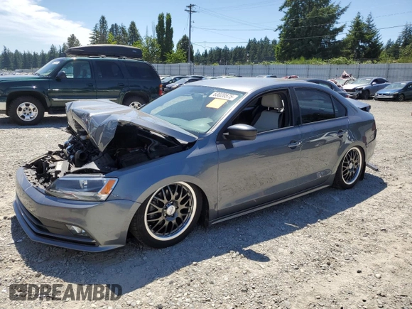 2016 Volkswagen Jetta Sport with VIN 3VWD17AJ4GM221703, listed as a Copart auction lot 63020575 with Not provided miles and Salvage title. Bid and sale history available at DreamBid. Image 1.