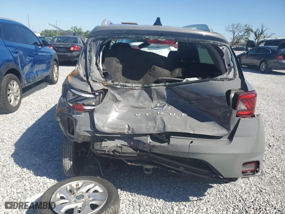 2020 Hyundai Venue SEL with VIN KMHRC8A39LU021072, listed as a Copart auction lot 49829075 with 62,466 mi miles and Non Repairable. Bid and sale history available at carsss.com. Image 6.
