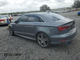 2017 Audi A3 Sedan Premium Plus with VIN WAUGUGFF3H1025145, listed as a Copart auction lot 48557725 with 100,207 mi miles and Salvage Title. Bid and sale history available at carsss.com. Image 2.
