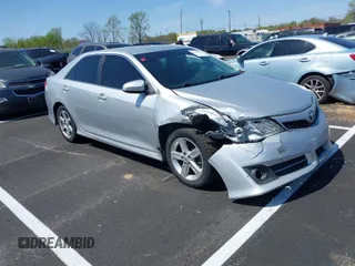 2014 Toyota Camry L with VIN 4T1BF1FK7EU354731, listed as a IAAI auction lot 41900006 with 217,767 mi miles. Bid and sale history available at carsss.com. Image 1.