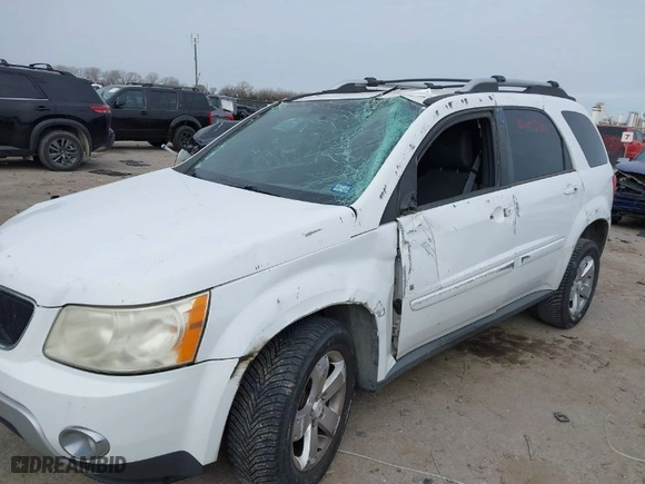 2006 Pontiac Torrent with VIN 2CKDL63F466048363, listed as a IAAI auction lot 41377721 with 160,245 mi miles. Bid and sale history available at carsss.com. Image 6.