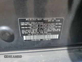 2009 Subaru Forester с VIN JF2SH65629H779256, выставлен на аукционе Copart как лот 54141745 с пробегом 191 654 миль миль и Списание • Salvage title. История ставок и продаж доступна на DreamBid. Изображение 14.