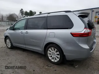 2016 Toyota Sienna LE with VIN 5TDJK3DC4GS133341, listed as a Copart auction lot 83660134 with 133,700 mi miles and Salvage Title. Bid and sale history available at carsss.com. Image 2.