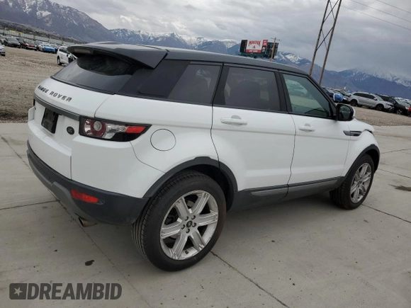 2013 Land Rover Range Rover Evoque Pure Plus with VIN SALVP2BG6DH841456, listed as a Copart auction lot 51354185 with 100,547 mi miles and Salvage title. Bid and sale history available at DreamBid. Image 3.