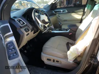 2013 Ford Explorer XLT with VIN 1FM5K8D81DGB56586, listed as a Copart auction lot 49843835 with Not Provided miles and Salvage Title. Bid and sale history available at DreamBid. Image 7.
