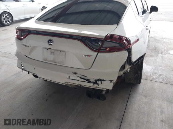 2019 Kia Stinger GT1 with VIN KNAE45LC4K6045047, listed as a IAAI auction lot 41489423 with 75,845 mi miles and . Bid and sale history available at DreamBid. Image 6.