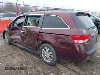 2014 Honda Odyssey EX with VIN 5FNRL5H43EB082088, listed as a IAAI auction lot 41940682 with 151,012 mi miles and . Bid and sale history available at carsss.com. Image 3.
