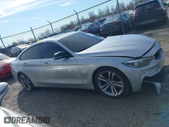 2018 BMW 4 Series 430i with VIN WBA4J1C56JBG80262, listed as a IAAI auction lot 41451833 with 148,487 mi miles and . Bid and sale history available at carsss.com. Image 14.
