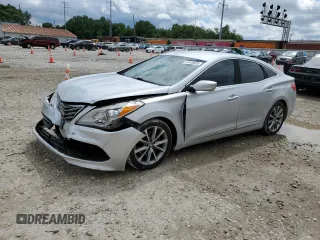 2015 Hyundai Azera with VIN KMHFG4JG9FA469367, listed as a Copart auction lot 61413525 with 136,608 mi miles and Salvage title. Bid and sale history available at DreamBid. Image 1.