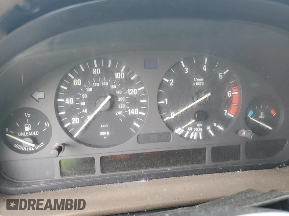 1996 BMW 7 Series 740iL z VIN WBAGJ8326TDL35670, wystawiony jako Copart lot #60806225 z przebiegiem 123 458 mil mil oraz Czysty tytuł • Clean title. Historia ofert i sprzedaży dostępna na DreamBid. Obrazek 9.