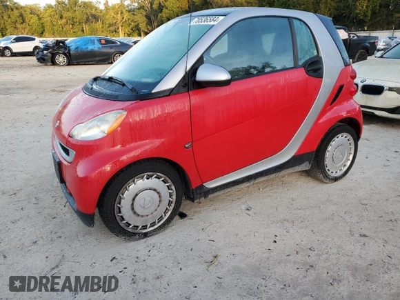 2011 Smart fortwo Pure с VIN WMEEJ3BAXBK421243, выставлен на аукционе Copart как лот 78536584 с пробегом 64 858 миль миль и На запчасти • Non repairable. История ставок и продаж доступна на DreamBid. Изображение 1.