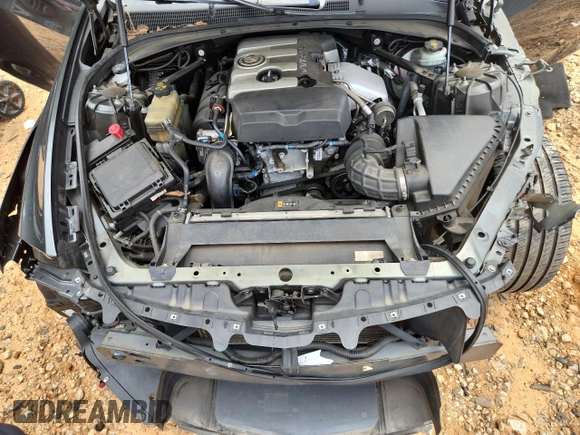2014 Cadillac CTS RWD with VIN 1G6AP5SX7E0154156, listed as a Copart auction lot 62586325 with 83,818 mi miles and Salvage title. Bid and sale history available at DreamBid. Image 11.
