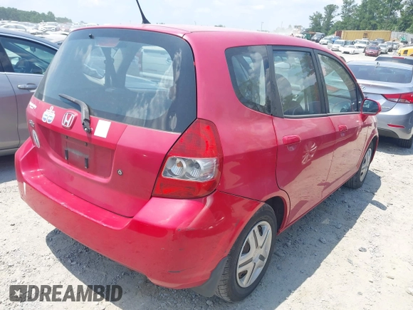 2008 Honda Fit with VIN JHMGD384X8S073855, listed as a IAAI auction lot 42581680 with 168,646 mi miles and . Bid and sale history available at DreamBid. Image 4.