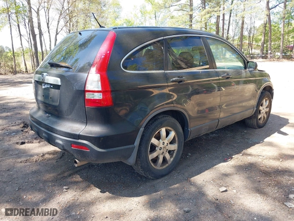 2007 Honda CR-V EX with VIN 5J6RE48597L006155, listed as a IAAI auction lot 42070987 with 257,868 mi miles. Bid and sale history available at carsss.com. Image 4.