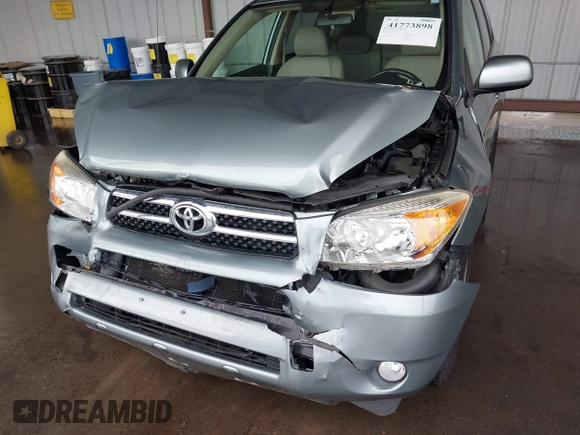 2007 Toyota RAV4 Limited with VIN JTMZD31V175058302, listed as a IAAI auction lot 41773898 with 129,098 mi miles. Bid and sale history available at carsss.com. Image 6.