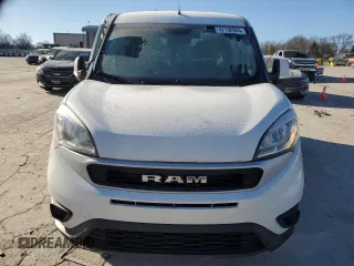 2019 Ram ProMaster City Cargo Tradesman SLT with VIN ZFBHRFBB7K6M23591, listed as a Copart auction lot 42138905 with 186,133 mi miles and Salvage title. Bid and sale history available at DreamBid. Image 5.