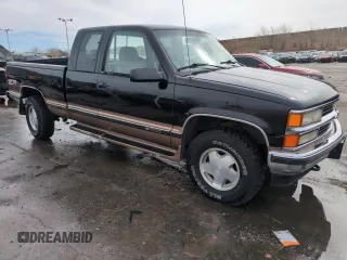 1996 Chevrolet Silverado 1500 with VIN 1GCEK19R2TE253321, listed as a Copart auction lot 50795675 with 109,657 mi miles and Salvage Title. Bid and sale history available at DreamBid. Image 4.