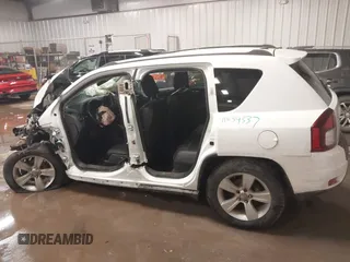2017 Jeep Compass High Altitude with VIN 1C4NJDEB1HD191081, listed as a IAAI auction lot 41634537 with 133,651 mi miles and . Bid and sale history available at carsss.com. Image 14.