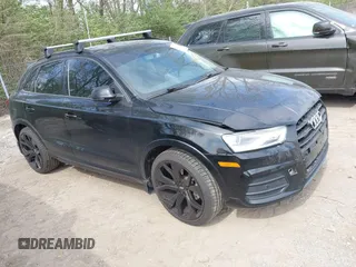 2016 Audi Q3 Premium Plus z VIN WA1EFCFS5GR024468, wystawiony jako IAAI lot #42061430 z przebiegiem 104 116 mil mil oraz . Historia ofert i sprzedaży dostępna na DreamBid. Obrazek 1.