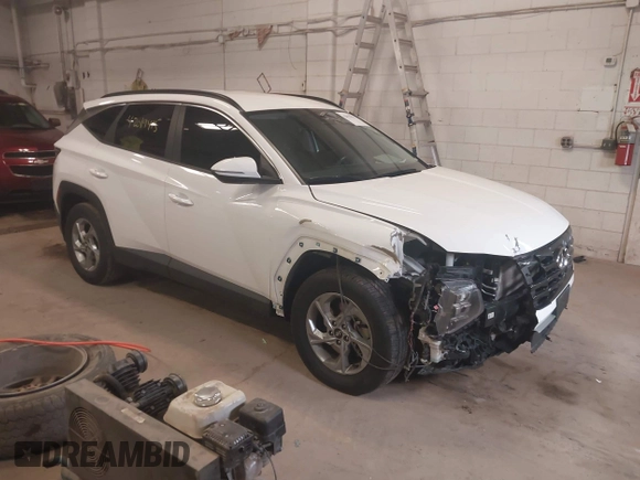 2023 Hyundai Tucson SEL z VIN 5NMJBCAE9PH271742, wystawiony jako IAAI lot #42019415 z przebiegiem 62 451 mil mil oraz . Historia ofert i sprzedaży dostępna na DreamBid. Obrazek 1.