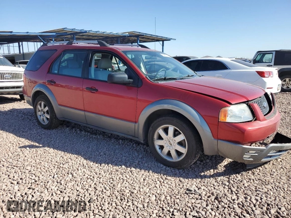2006 Ford Freestyle SE with VIN 1FMZK04136GA26382, listed as a Copart auction lot 80482294 with 129,507 mi miles and Salvage Title. Bid and sale history available at carsss.com. Image 4.