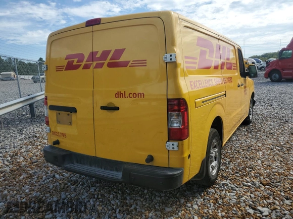 2021 Nissan NV Cargo SV с VIN 1N6BF0KYXMN810378, выставлен на аукционе Copart как лот 80171284 с пробегом 105 208 миль миль и Списание • Salvage title. История ставок и продаж доступна на DreamBid. Изображение 3.