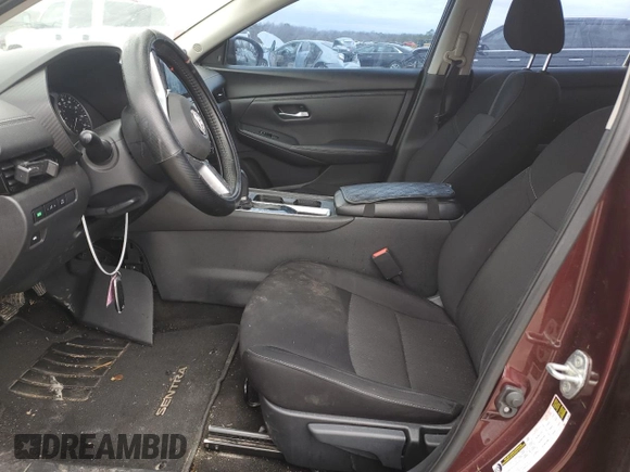 2024 Nissan Sentra SV with VIN 3N1AB8CV4RY217934, listed as a Copart auction lot 47854865 with 67,149 mi miles and Salvage Title. Bid and sale history available at carsss.com. Image 7.