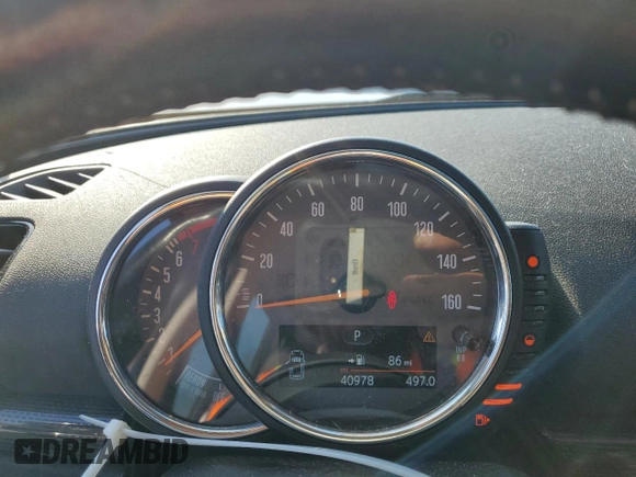 2017 MINI Clubman Cooper S with VIN WMWLU5C37H2E84320, listed as a Copart auction lot 76816604 with 40,978 mi miles and Salvage Title. Bid and sale history available at carsss.com. Image 9.