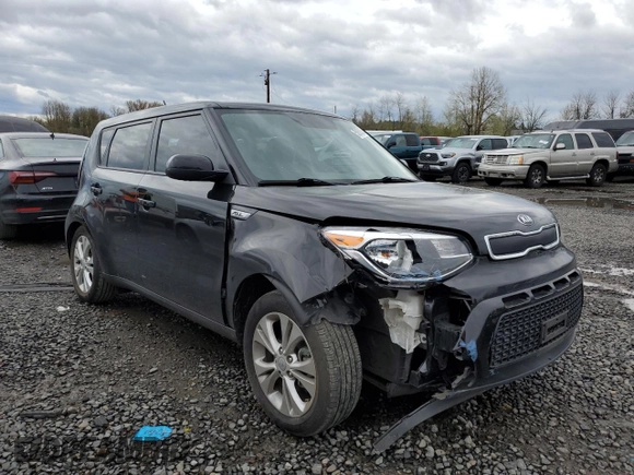 2016 Kia Soul + with VIN KNDJP3A53G7343074, listed as a Copart auction lot 50880055 with 59,611 mi miles and Salvage Title. Bid and sale history available at carsss.com. Image 4.