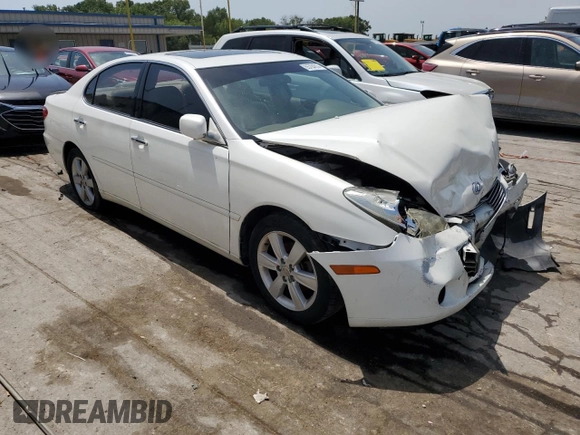 2005 Lexus ES 330 with VIN JTHBA30G655124626, listed as a Copart auction lot 65784814 with 182,036 mi miles and Salvage Title. Bid and sale history available at carsss.com. Image 4.