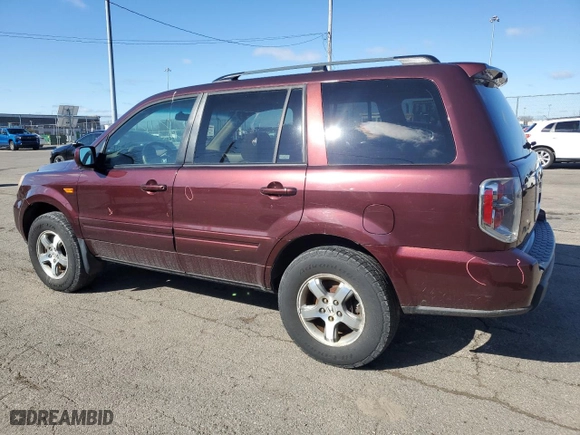 2007 Honda Pilot EX with VIN 5FNYF28427B030150, listed as a Copart auction lot 49239875 with 154,712 mi miles and Salvage Title. Bid and sale history available at carsss.com. Image 2.