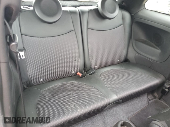 2015 FIAT 500e with VIN 3C3CFFGE1FT522913, listed as a Copart auction lot 54573405 with 37,964 mi miles and Salvage Title. Bid and sale history available at carsss.com. Image 10.