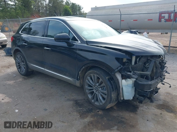 2016 Lincoln MKX Reserve z VIN 2LMTJ8LP6GBL22104, wystawiony jako IAAI lot #41879300 z przebiegiem 168 162 mil mil oraz . Historia ofert i sprzedaży dostępna na DreamBid. Obrazek 1.