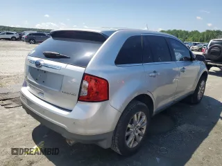 2013 Ford Edge Limited with VIN 2FMDK3KC3DBA14057, listed as a Copart auction lot 57694065 with 250,913 mi miles and Salvage title. Bid and sale history available at DreamBid. Image 3.