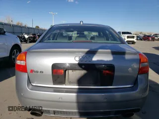 2003 Audi RS 6 with VIN WUAPV54B43N905277, listed as a Copart auction lot 43785095 with 156,178 mi miles and Salvage Title. Bid and sale history available at carsss.com. Image 6.