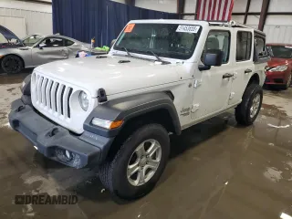 2021 Jeep Wrangler Unlimited Willys z VIN 1C4HJXDG4MW509446, wystawiony jako Copart lot #51453655 z przebiegiem 55 154 mil mil oraz Szkoda całkowita • Salvage title. Historia ofert i sprzedaży dostępna na DreamBid. Obrazek 1.