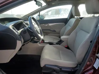 2015 Honda Civic EX with VIN 19XFB2F80FE023355, listed as a Copart auction lot 50503535 with 92,470 mi miles and Salvage Title. Bid and sale history available at DreamBid. Image 7.
