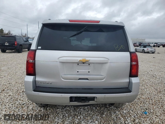2020 Chevrolet Tahoe LS with VIN 1GNSCAKC9LR265813, listed as a Copart auction lot 84847724 with Not provided miles and Salvage title. Bid and sale history available at DreamBid. Image 6.