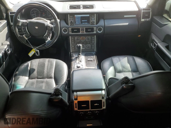 2012 Land Rover Range Rover HSE Lux with VIN SALMF1D43CA391140, listed as a Copart auction lot 46483235 with 147,606 mi miles and Salvage Title. Bid and sale history available at DreamBid. Image 8.
