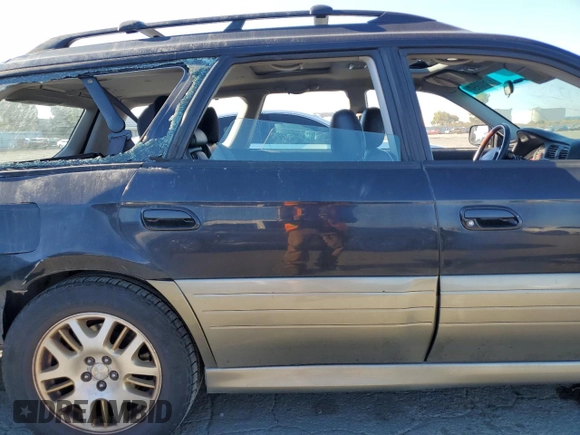 2003 Subaru Legacy Outback VDC with VIN 4S3BH896137657165, listed as a Copart auction lot 83598994 with 139,300 mi miles and Salvage title. Bid and sale history available at DreamBid. Image 10.