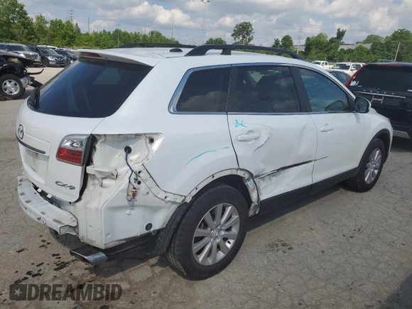2010 Mazda CX-9 Grand Touring with VIN JM3TB2MA5A0220068, listed as a Copart auction lot 54803854 with 142,835 mi miles and Salvage Title. Bid and sale history available at carsss.com. Image 3.