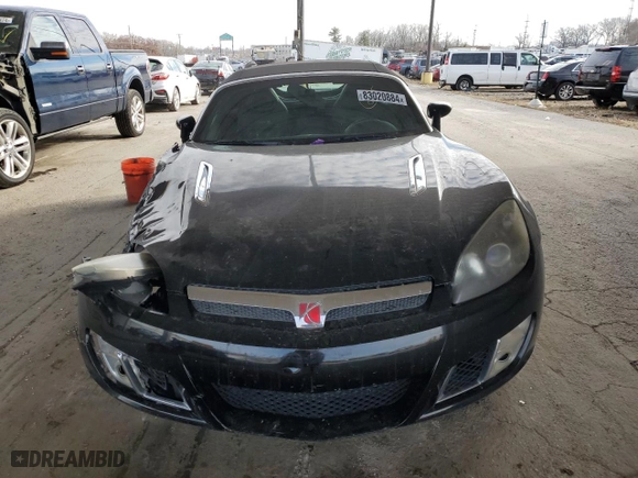 2008 Saturn Sky Red Line with VIN 1G8MG35X98Y108905, listed as a Copart auction lot 83020884 with 0 mi miles and Salvage Title. Bid and sale history available at carsss.com. Image 5.